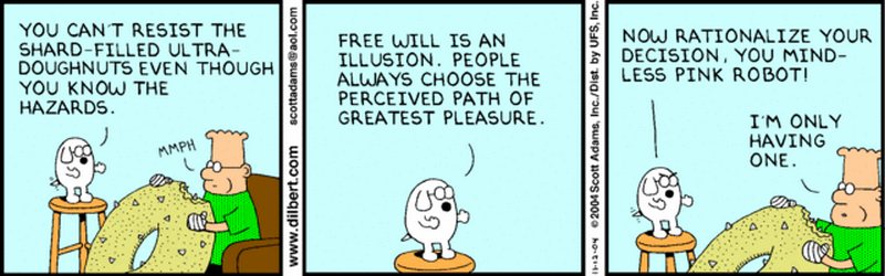 dilbert-on-free-will